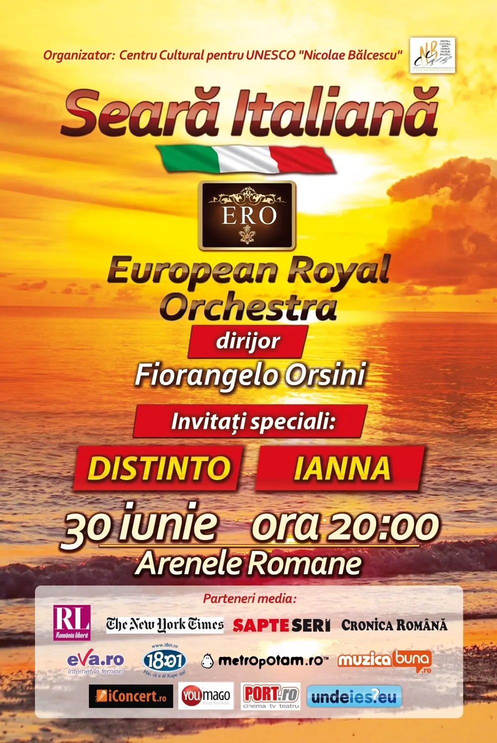 European Royal Orchestra; Seara Italiană