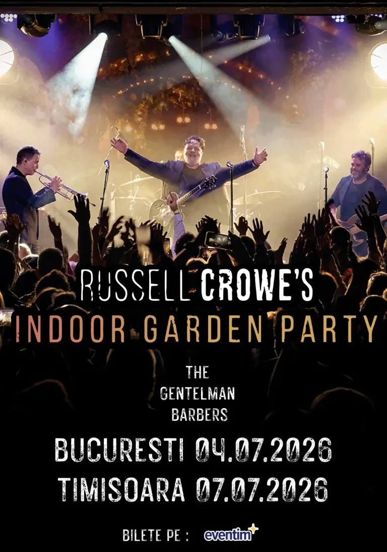 Russel Crowe Indoor Garden Party